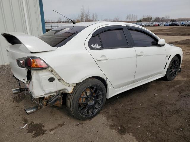 JA3AV66V89U610146 - 2009 MITSUBISHI LANCER RALLIART WHITE photo 3