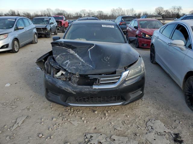 1HGCR2F3XFA134891 - 2015 HONDA ACCORD LX BLACK photo 5