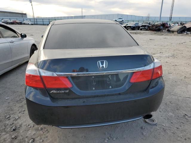 1HGCR2F3XFA134891 - 2015 HONDA ACCORD LX BLACK photo 6