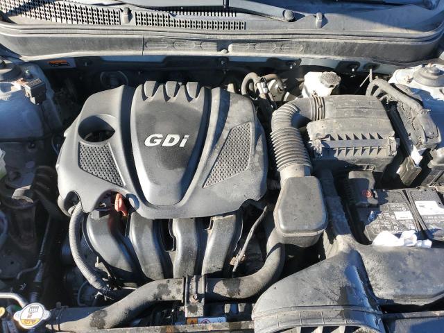 5NPEB4AC8EH892265 - 2014 HYUNDAI SONATA GLS SILVER photo 11