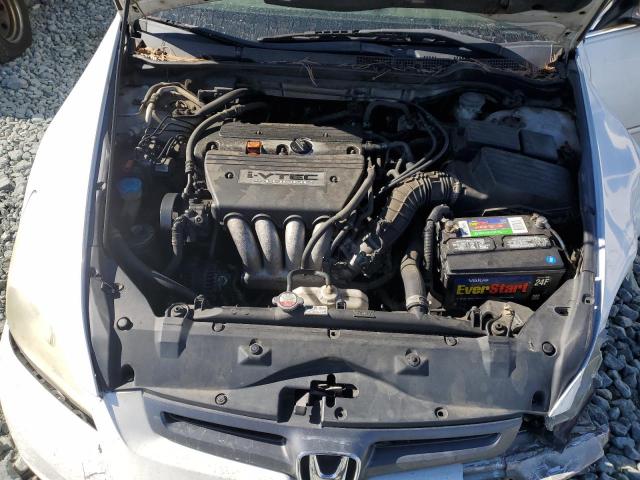 1HGCM56383A011697 - 2003 HONDA ACCORD LX WHITE photo 11