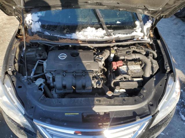 3N1AB7AP7FY252834 - 2015 NISSAN SENTRA S BLACK photo 11