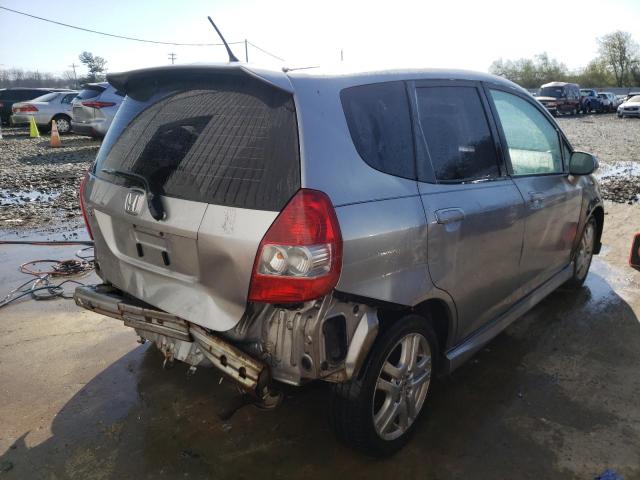 JHMGD38637S025372 - 2007 HONDA FIT S 石墨色 照片 4