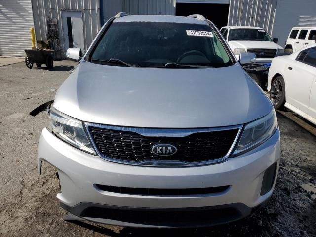 5XYKT4A73FG576817 - 2015 KIA SORENTO LX SILVER photo 5