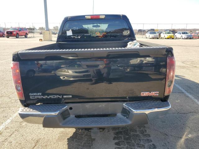 1GTDT136758198891 - 2005 GMC CANYON BLACK photo 6