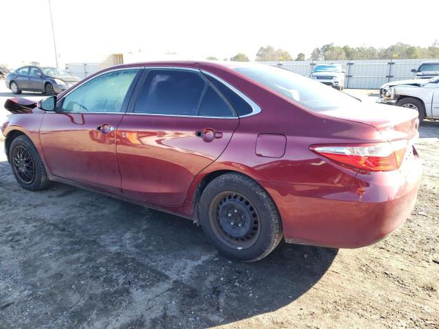 4T1BF1FK4GU551276 - 2016 TOYOTA CAMRY LE RED photo 2