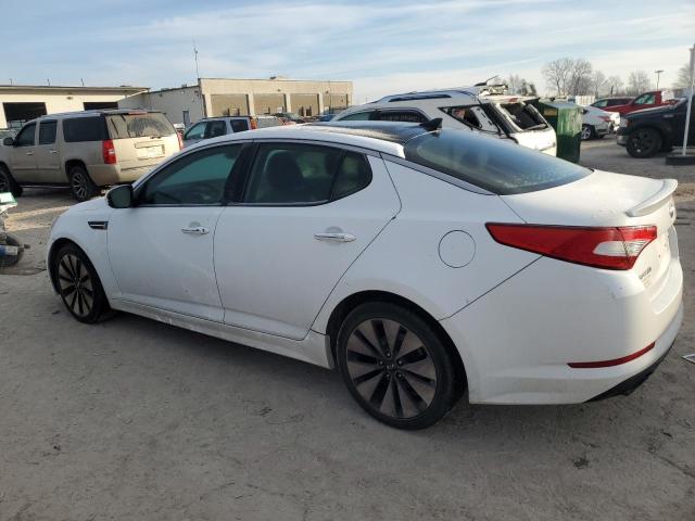 5XXGR4A66CG009027 - 2012 KIA OPTIMA SX WHITE photo 2