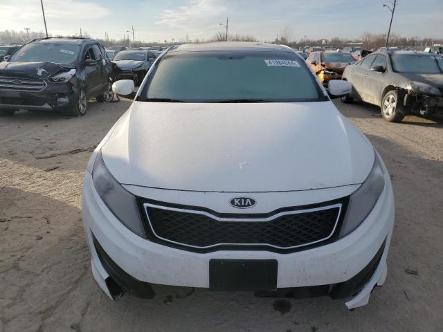 5XXGR4A66CG009027 - 2012 KIA OPTIMA SX WHITE photo 5