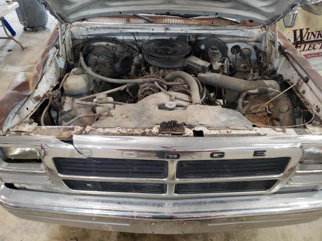 1B7HE16Y7NS640094 - 1992 DODGE D-SERIES D150 WHITE photo 11