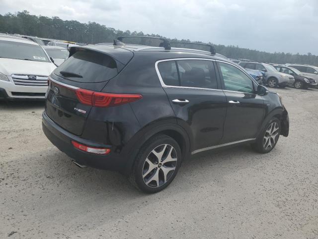 KNDPRCA62H7240503 - 2017 KIA SPORTAGE SX BLACK photo 3