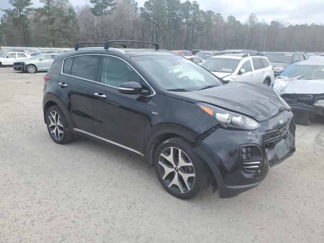 KNDPRCA62H7240503 - 2017 KIA SPORTAGE SX BLACK photo 4