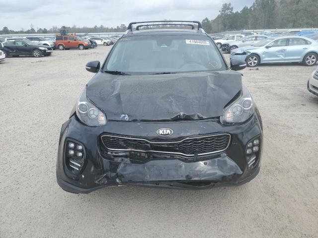 KNDPRCA62H7240503 - 2017 KIA SPORTAGE SX BLACK photo 5