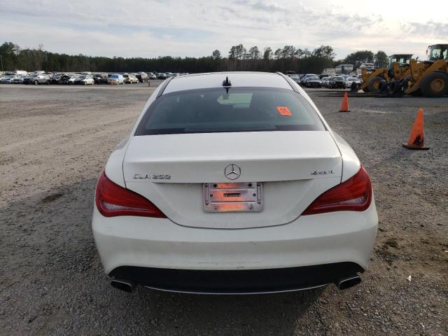 WDDSJ4GB4EN139701 - 2014 MERCEDES-BENZ CLA 250 4MATIC WHITE photo 6