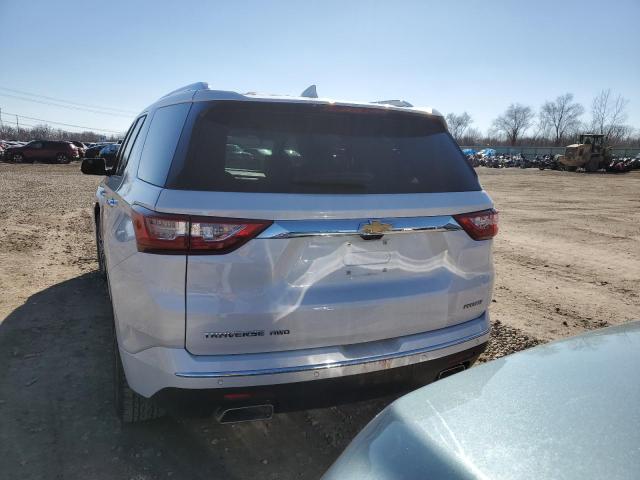 1GNEVKKW0KJ179617 - 2019 CHEVROLET TRAVERSE PREMIER WHITE photo 6