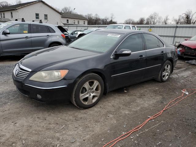 JH4KB16556C009701 - 2006 ACURA RL BLACK photo 1