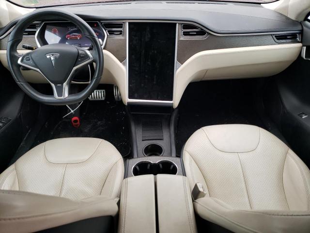 5YJSA1DN3CFS00166 - 2012 TESLA MODEL S 勃艮第红 照片 8