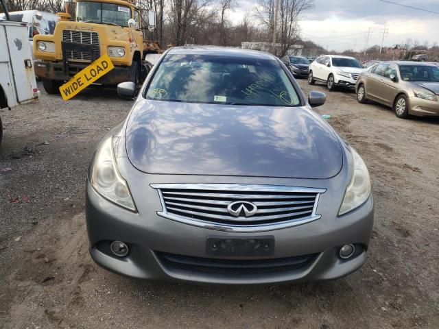 JN1DV6AR6CM862514 - 2012 INFINITI G25 GRAY photo 5