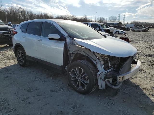 7FARW1H82ME009221 - 2021 HONDA CR-V EXL WHITE photo 4