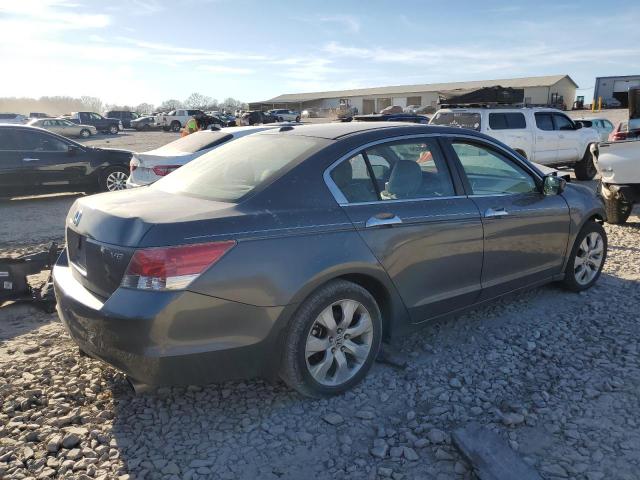 1HGCP36878A045127 - 2008 HONDA ACCORD EXL GRAY photo 3