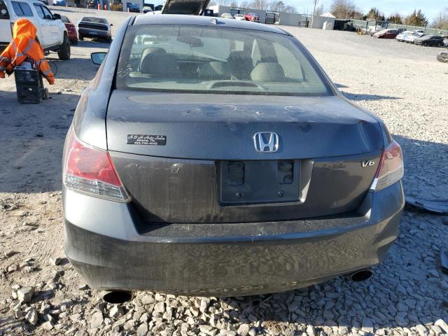 1HGCP36878A045127 - 2008 HONDA ACCORD EXL GRAY photo 6