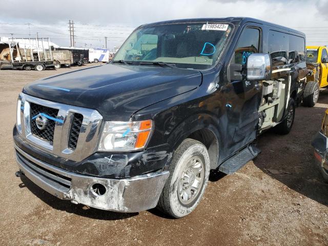 5BZAF0AA0JN853285 - 2018 NISSAN NV 3500 S BLACK photo 1