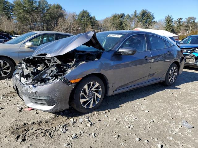 19XFC2F79HE232195 - 2017 HONDA CIVIC EX GRAY photo 1