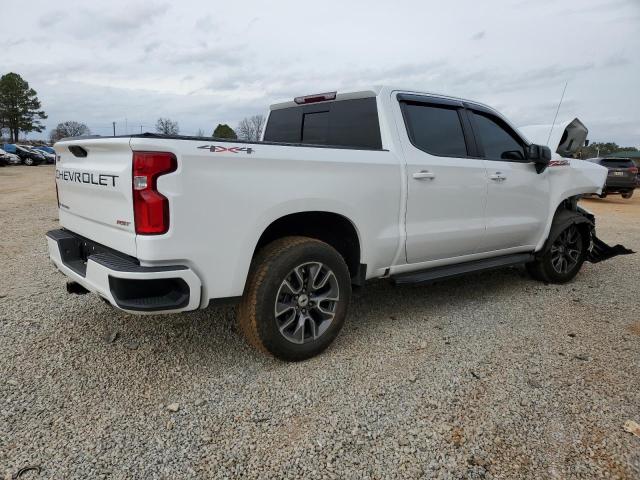 3GCUYEEDXLG105471 - 2020 CHEVROLET SILVERADO K1500 RST WHITE photo 3