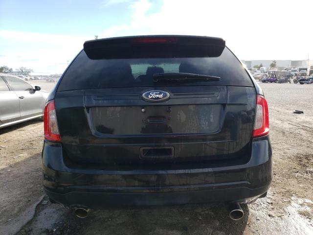 2FMDK3GC3BBA04392 - 2011 FORD EDGE SE BLACK photo 6