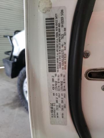 3C6UR5DL2GG151721 - 2016 RAM 2500 SLT თეთრი ფოტო 12