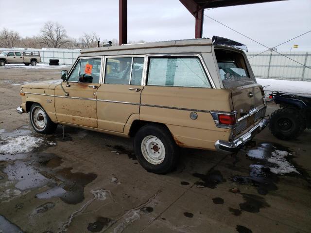 J8A15NP025707 - 1978 JEEP WAGONEER TAN photo 2