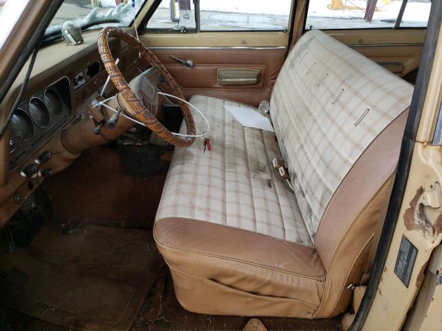 J8A15NP025707 - 1978 JEEP WAGONEER TAN photo 7