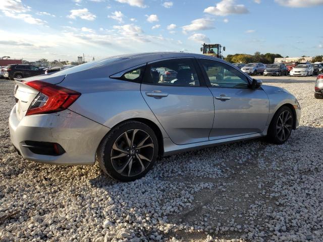 2HGFC2F82KH573783 - 2019 HONDA CIVIC SPORT SILVER photo 3