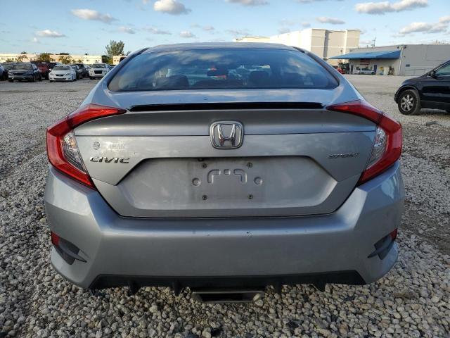 2HGFC2F82KH573783 - 2019 HONDA CIVIC SPORT SILVER photo 6