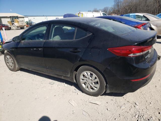 5NPD74LF4JH327963 - 2018 HYUNDAI ELANTRA SE BLACK photo 2