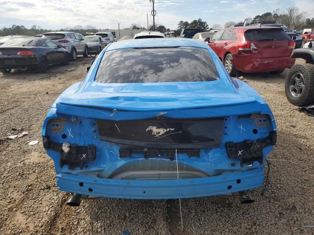 1FA6P8TH3H5277252 - 2017 FORD MUSTANG BLUE photo 6