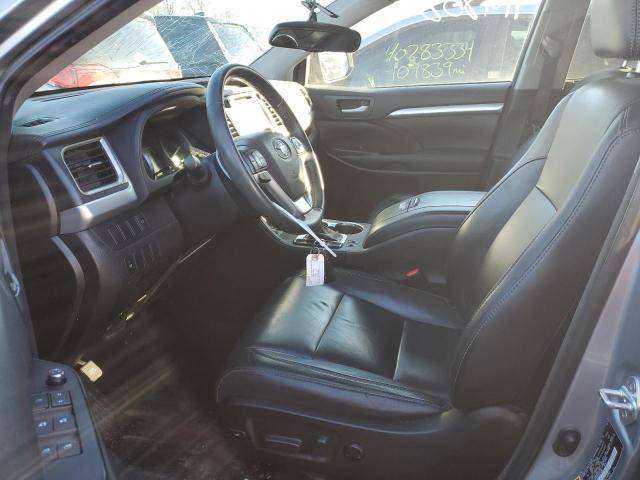 5TDJKRFH6GS304280 - 2016 TOYOTA HIGHLANDER XLE Gümüş foto 7