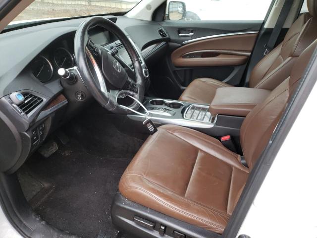 5FRYD3H54HB010731 - 2017 ACURA MDX TECHNOLOGY 白色 照片 7