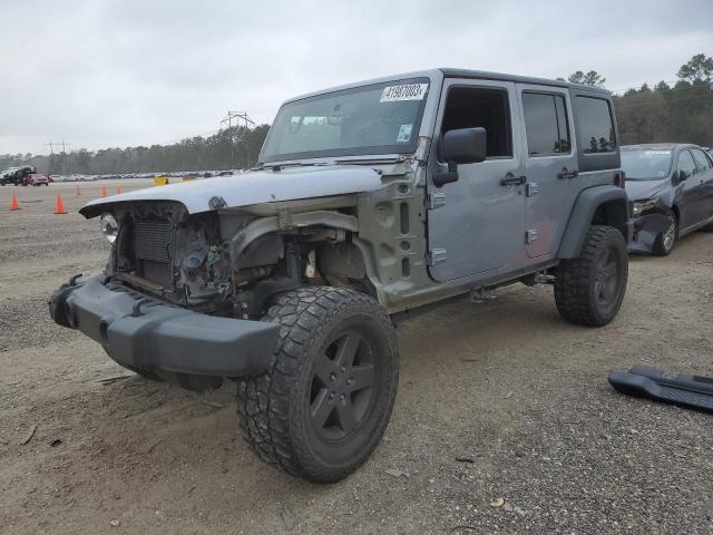 1C4HJWDG2DL702156 - 2013 JEEP WRANGLER U SPORT Silber Foto 1