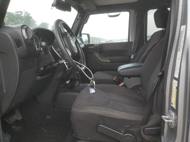 1C4HJWDG2DL702156 - 2013 JEEP WRANGLER U SPORT Silber Foto 7