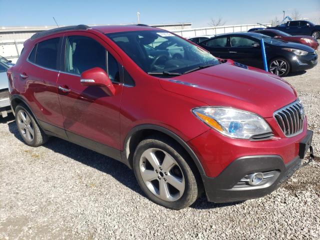 KL4CJBSB6FB270619 - 2015 BUICK ENCORE CONVENIENCE RED photo 4