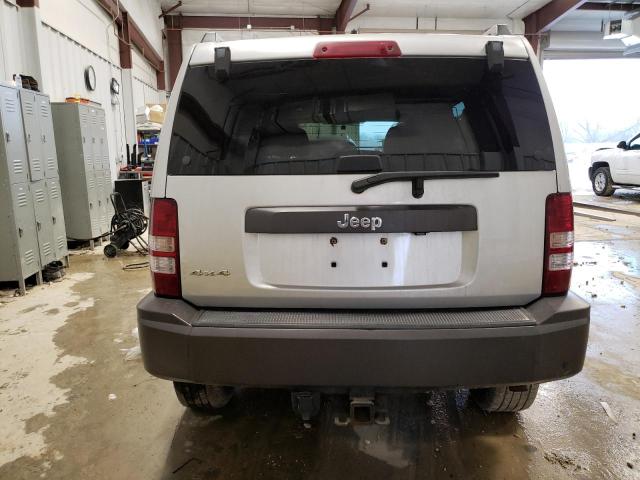 1J4PN3GK9BW542880 - 2011 JEEP LIBERTY RENEGADE SILVER photo 6