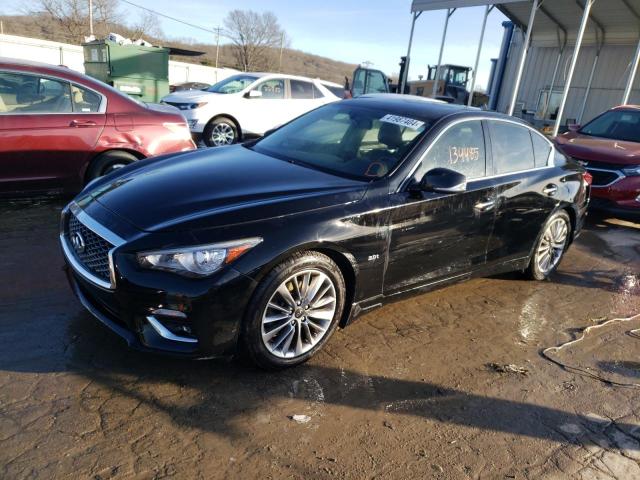 JN1EV7AP2JM364137 - 2018 INFINITI Q50 LUXE BLACK photo 1