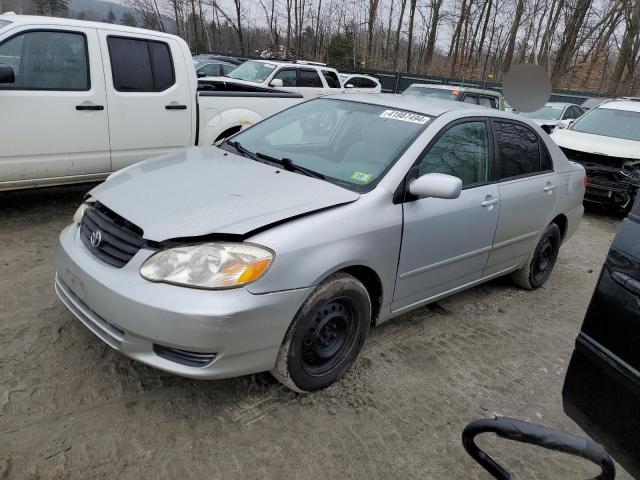 2T1BR32E44C189286 - 2004 TOYOTA COROLLA CE SILVER photo 1