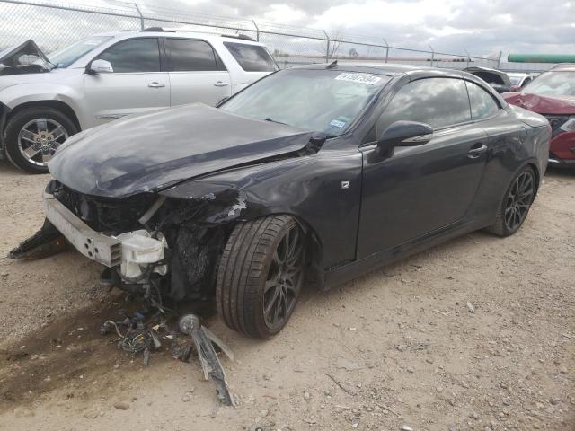 JTHFE2C29B2506274 - 2011 LEXUS IS 350 BLACK photo 1