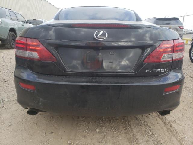 JTHFE2C29B2506274 - 2011 LEXUS IS 350 BLACK photo 6