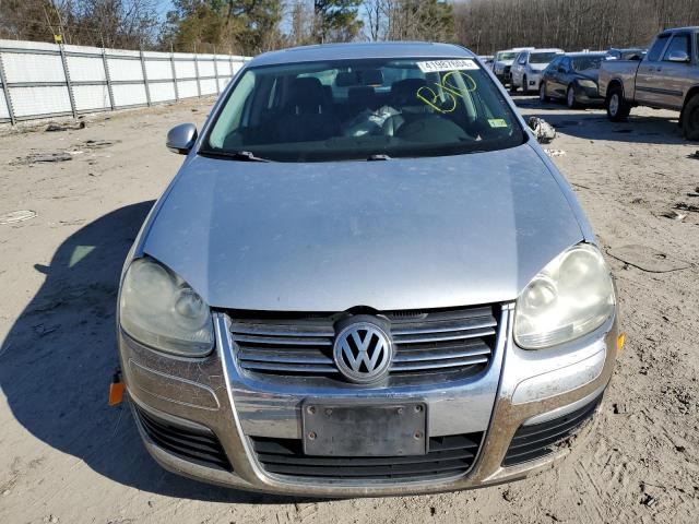 3VWRJ71K78M169936 - 2008 VOLKSWAGEN JETTA WOLFSBURG SILVER photo 5