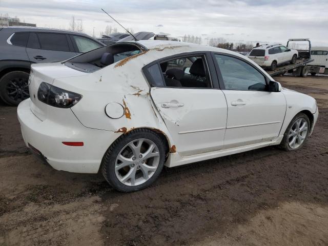 JM1BK323681867114 - 2008 MAZDA 3 S WHITE photo 3