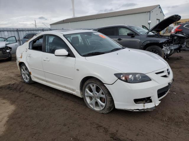 JM1BK323681867114 - 2008 MAZDA 3 S WHITE photo 4