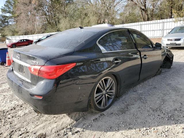 JN1CV7AR5HM680599 - 2017 INFINITI Q50 BASE BLACK photo 3