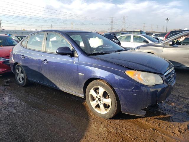 KMHDU46D97U241156 - 2007 HYUNDAI ELANTRA GLS BLUE photo 4